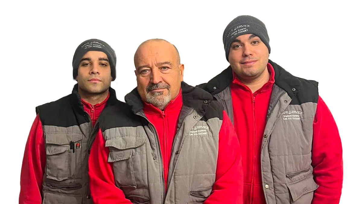 Federico, Vincenzo e Matteo Cudia di MAFE Service