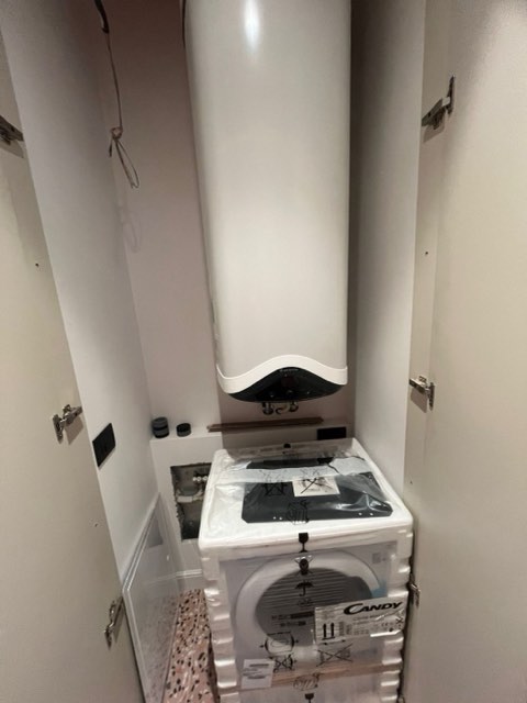 Predisposizioni elettriche per scaldabagno e lavatrice