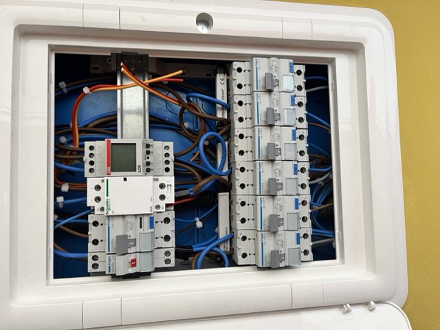 Quadro con strumenti di misura
